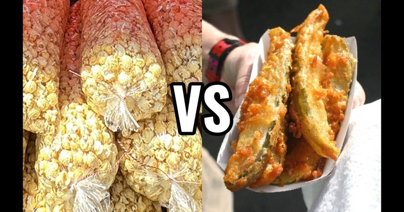 Fried Pickles vs. Kettle Corn