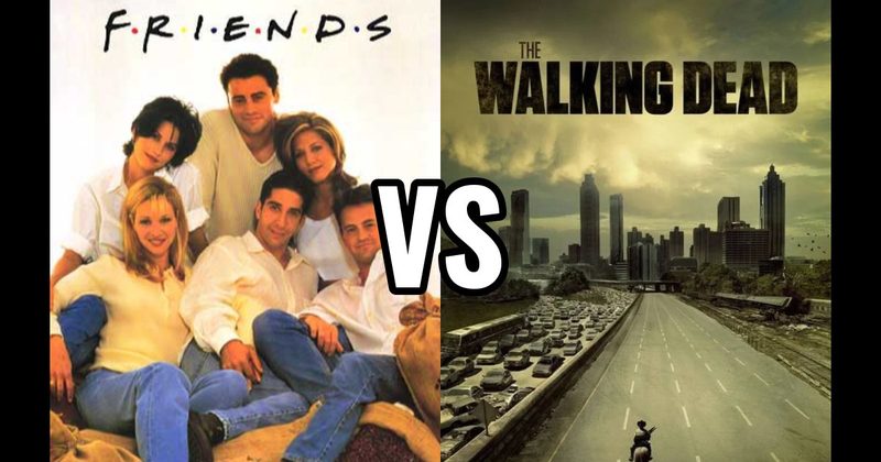 Friends vs. The Walking Dead