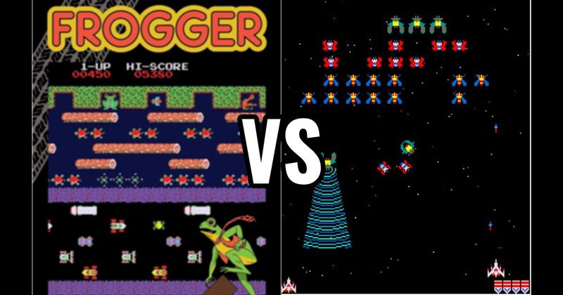 Frogger vs. Galaga