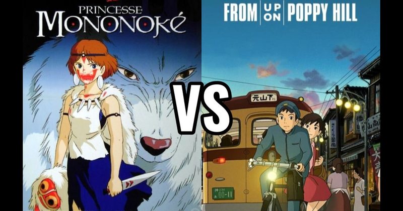From Up On Poppy Hill vs. Princess Mononoke
