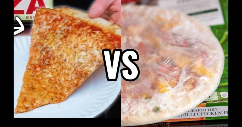 Frozen Pizza vs. New York Style Pizza