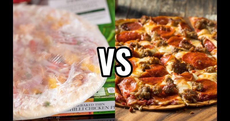 Frozen Pizza vs. St. Louis-Style Pizza