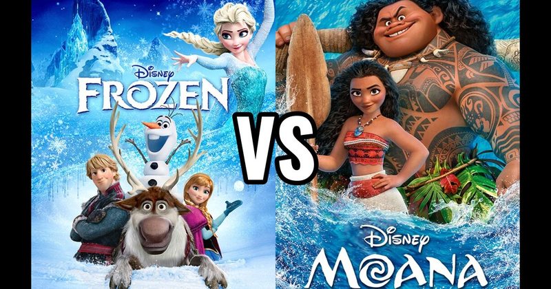 Frozen vs. Moana