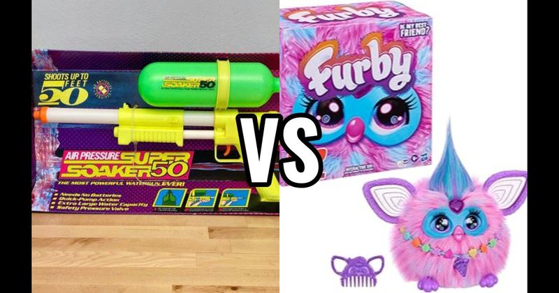 Furby vs. Super Soakers