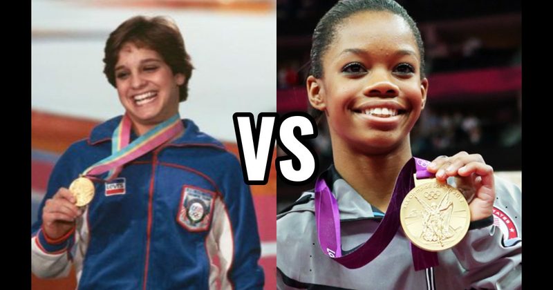 Gabby Douglas vs. Mary Lou Retton