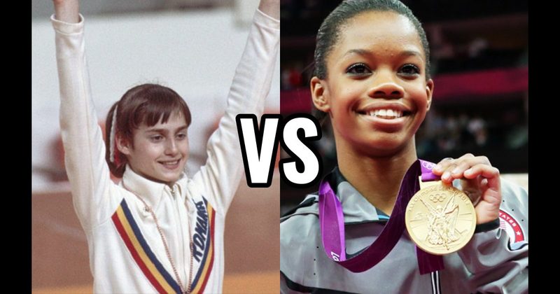 Gabby Douglas vs. Nadia Comăneci