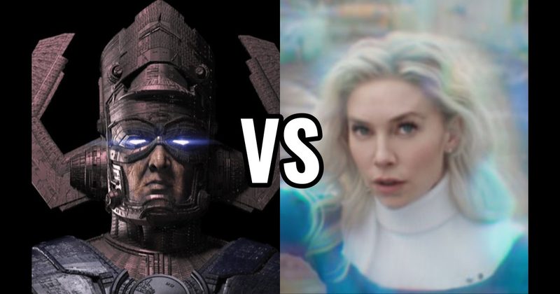 Galactus vs. Sue Storm (Invisible Woman)