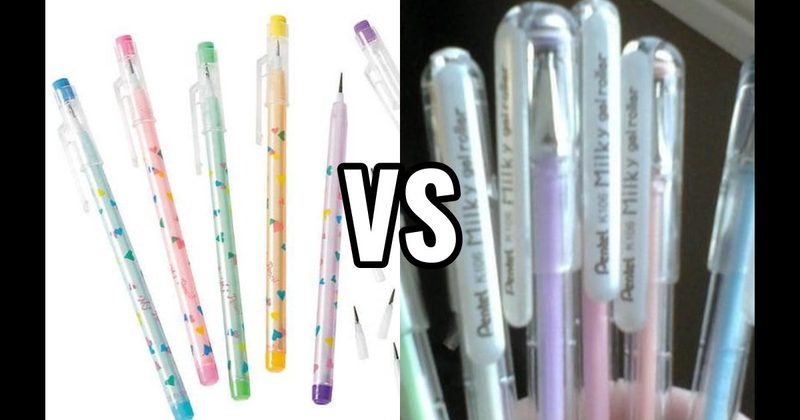 Gel Pens vs. Mechanical Pencils