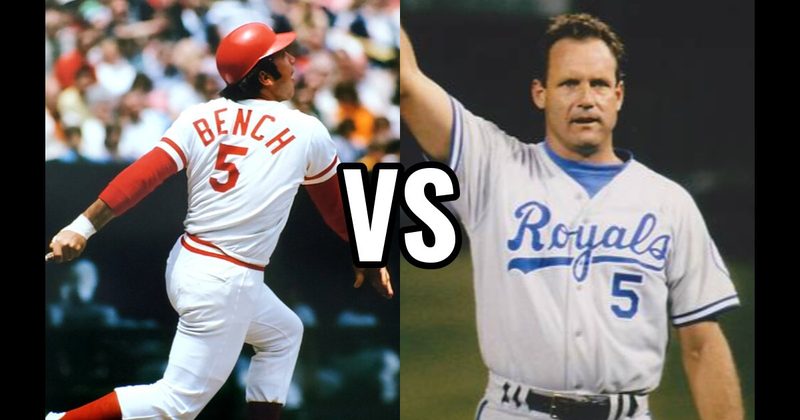 George Brett vs. Johnny Bench