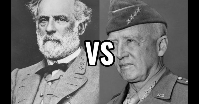 George S. Patton vs. Robert E. Lee