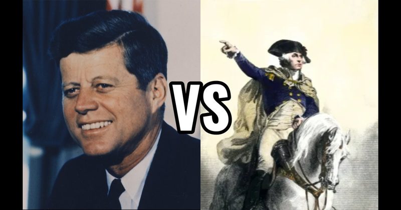 George Washington vs. John F. Kennedy