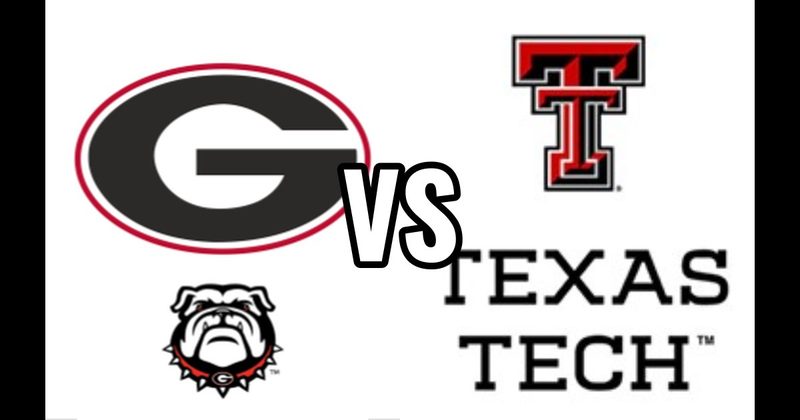 Georgia Bulldogs vs. Texas Tech Red Raiders