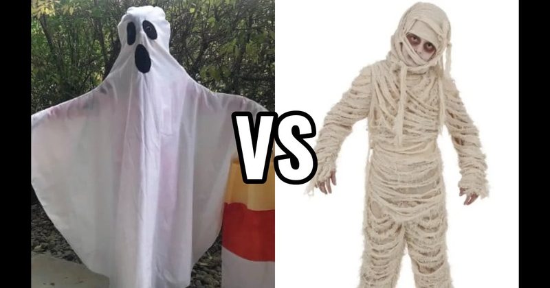 Ghost Costume vs. Mummy Costume