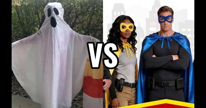 Ghost Costume vs. Superhero Costume