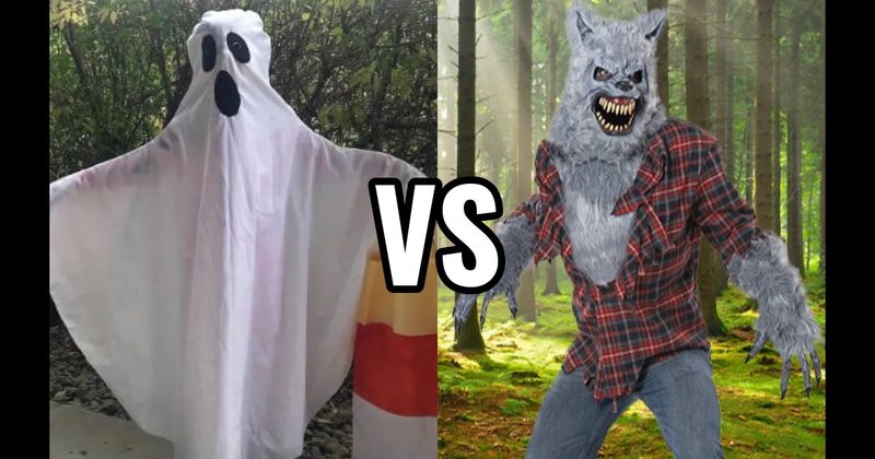 Ghost Costume vs. Werewolf Costume