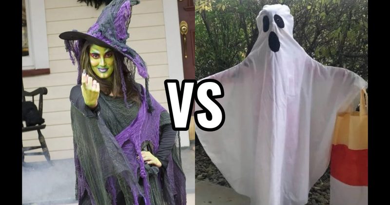 Ghost Costume vs. Witch Costume