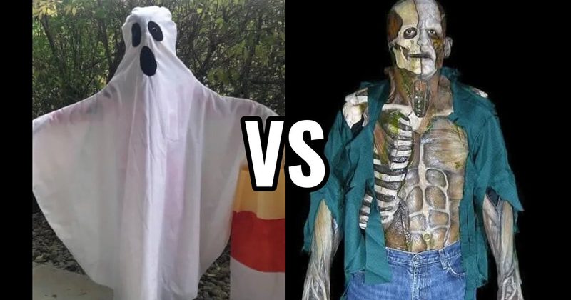 Ghost Costume vs. Zombie Costume
