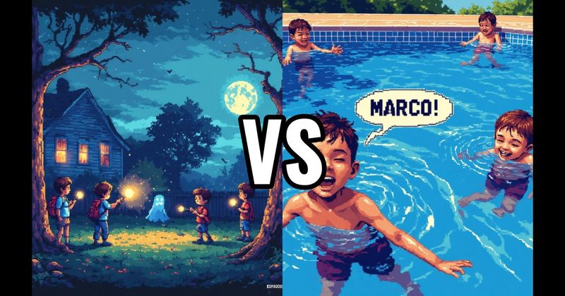 Ghost in the Graveyard vs. Marco Polo