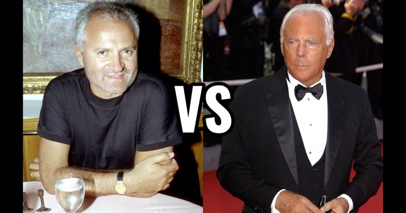 Gianni Versace vs. Giorgio Armani