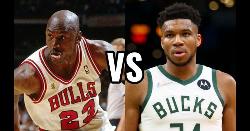 Giannis Antetokounmpo vs. Michael Jordan