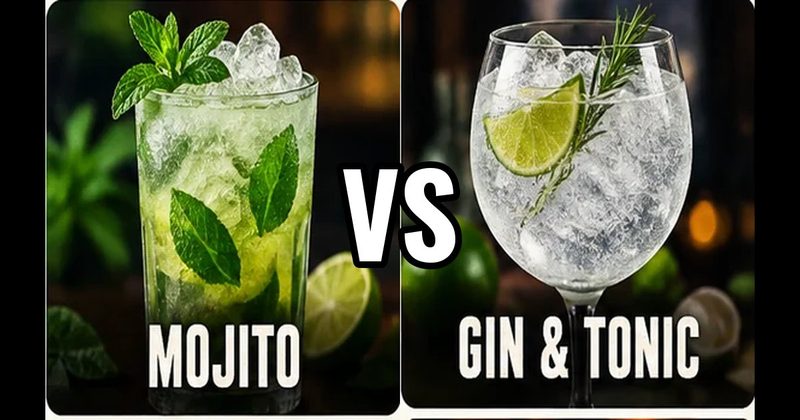 Gin & Tonic vs. Mojito