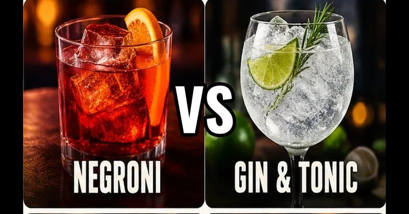 Gin & Tonic vs. Negroni