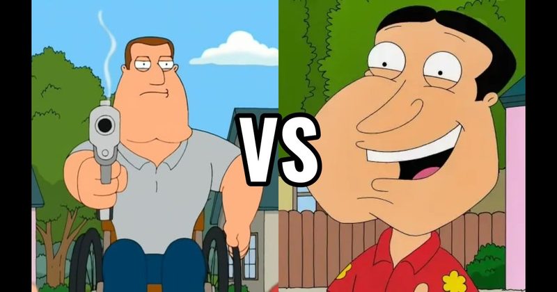 Glenn Quagmire vs. Joe Swanson