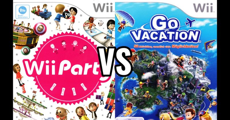 Go Vacation vs. Wii Party
