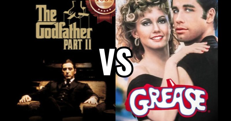 Godfather Part II (1974) vs. Grease (1978)