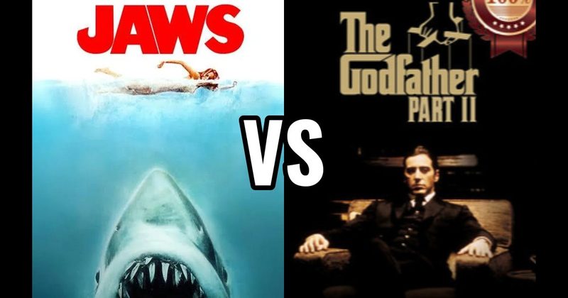 Godfather Part II (1974) vs. Jaws (1975)