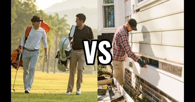 Golf vs. Home Improvement Projects