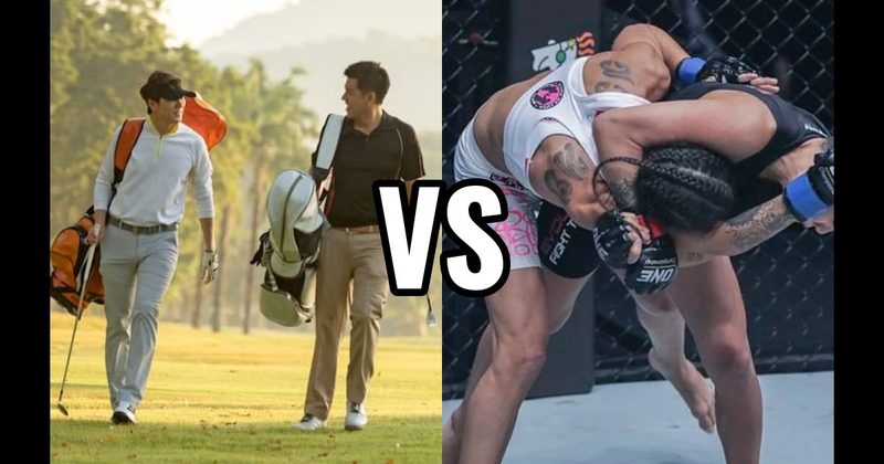 Golf vs. MMA
