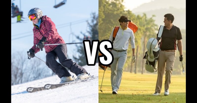 Golf vs. Skiing