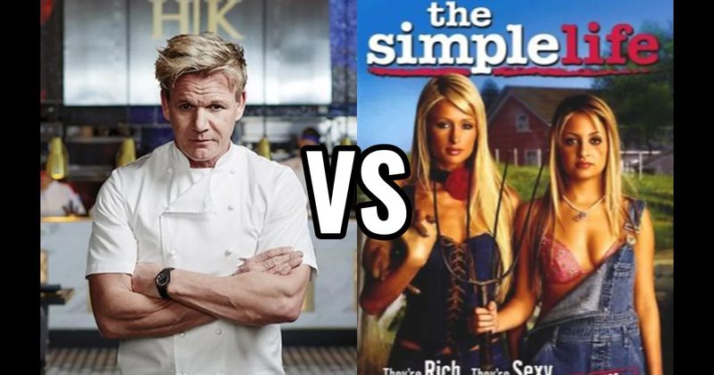 Gordon Ramsay vs. Paris Hilton (The Simple Life)