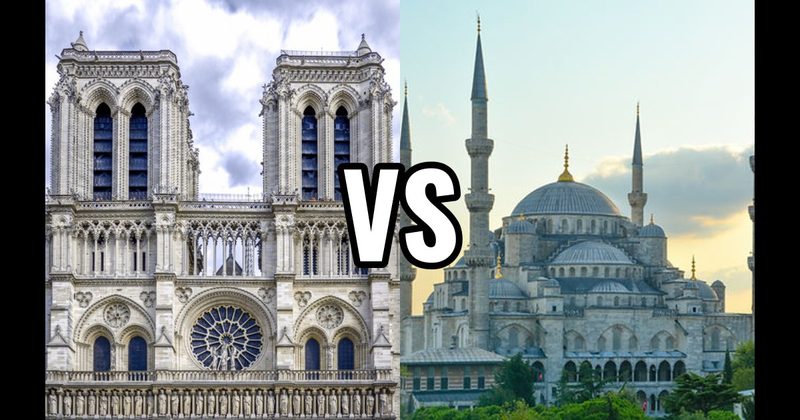 Gothic vs. Islamic Architecture