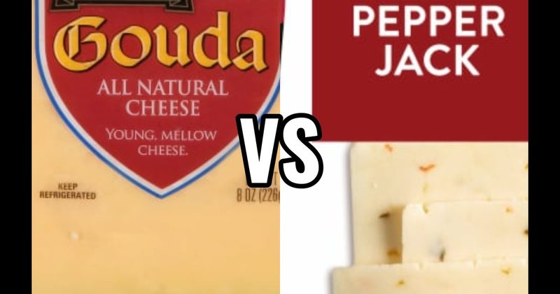 Gouda Cheese vs. Pepper Jack Cheese