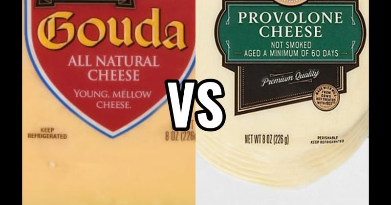 Gouda Cheese vs. Provolone Cheese