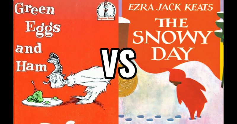 Green Eggs and Ham vs. The Snowy Day