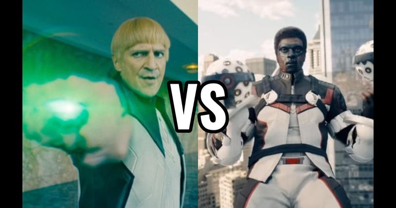 Green Lantern vs. Mr. Terrific