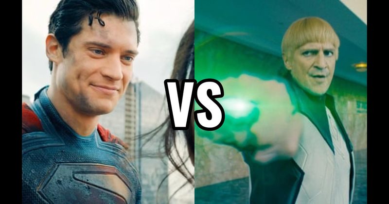 Green Lantern vs. Superman/Clark Kent
