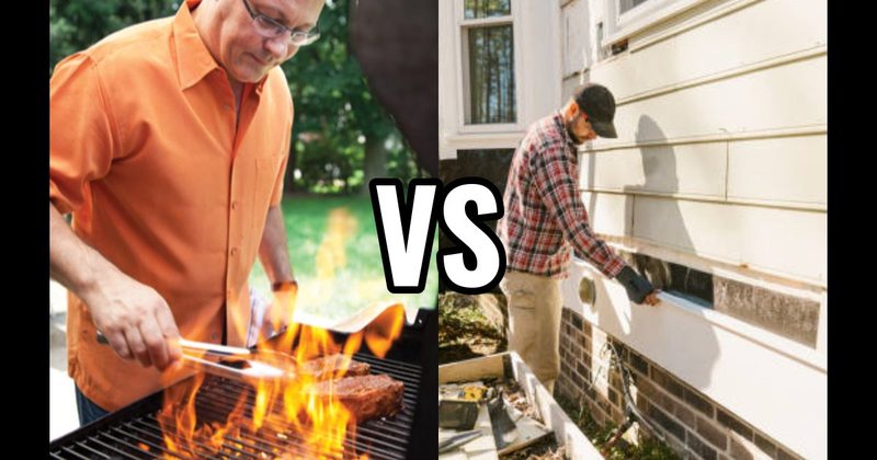 Grilling vs. Home Improvement Projects