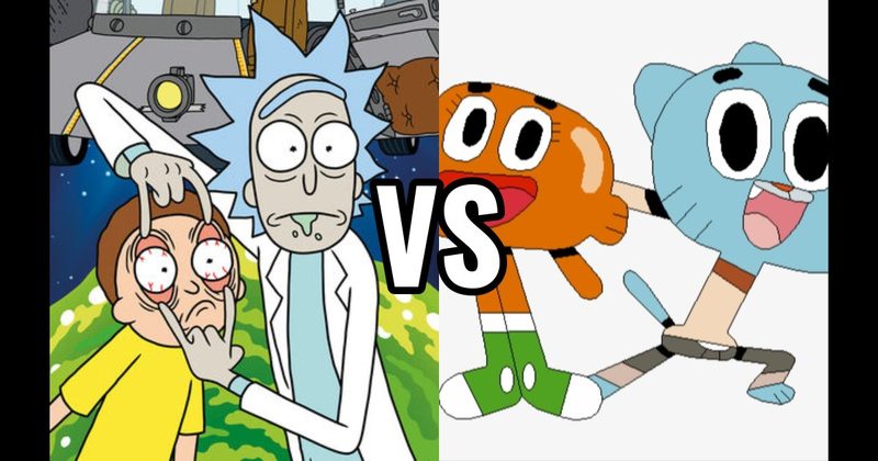 Gumball & Darwin vs. Rick & Morty