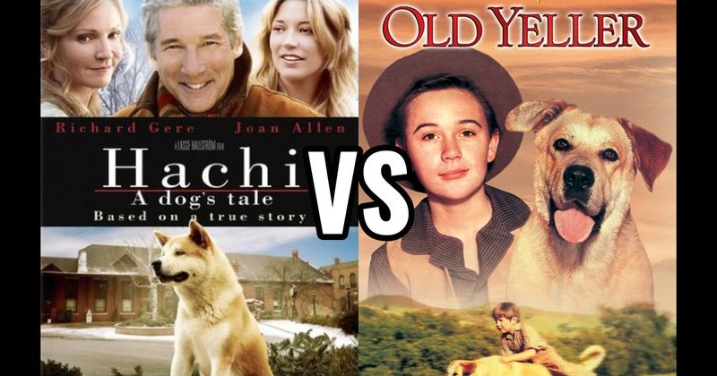 Hachi: A Dog’s Tale vs. Old Yeller