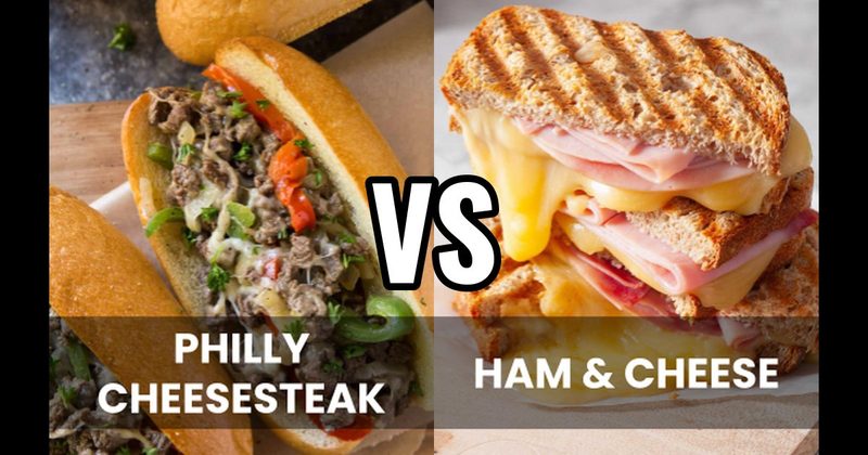 Ham & Cheese vs. Philly Cheesesteak
