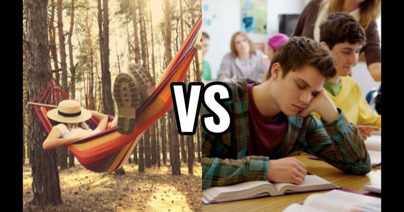 Hammock vs. In Class