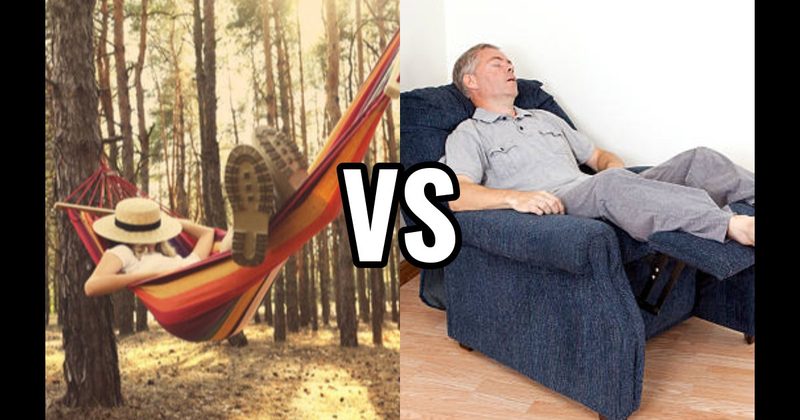 Hammock vs. Recliner