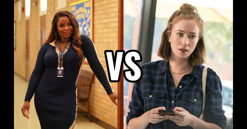 Hannah Einbinder in 'Hacks' vs. Janelle James in 'Abbott Elementary'