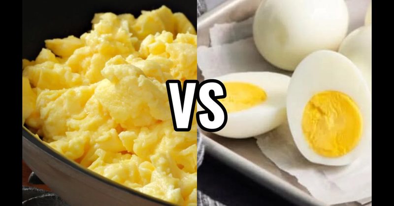 Hard-Boiled Eggs vs. Scrambled Eggs