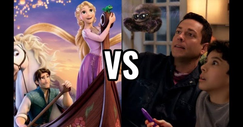 Harold And The Purple Crayon vs. Tangled