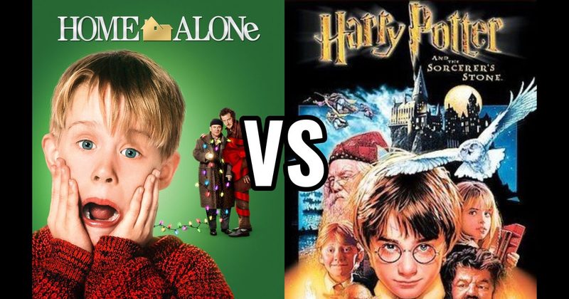 Harry Potter and the Sorcerer’s Stone (2001) vs. Home Alone